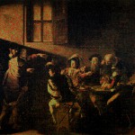 Vocazione di San Matteo, da Caravaggio RG,olio su tela,cm322x340_2010_ Vocazione di San Matteo, da Caravaggio RG,olio su tela,cm322x340_2010_