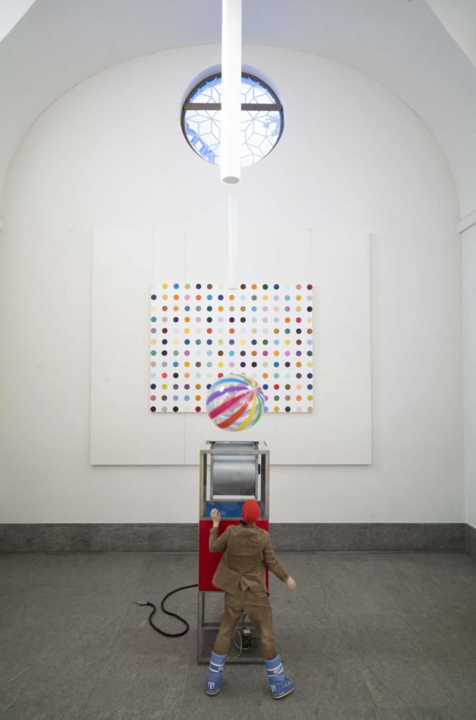 Mental Escapology at the Protestant Church, 2021. Photographed by Felix Friedmann ©Damien Hirst and Science Ltd. All rights reserved, DACS 2021