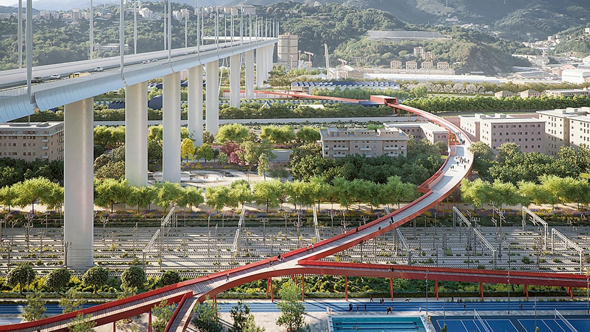 Inaugurato Il Memoriale Del Ponte Morandi Di Stefano Boeri