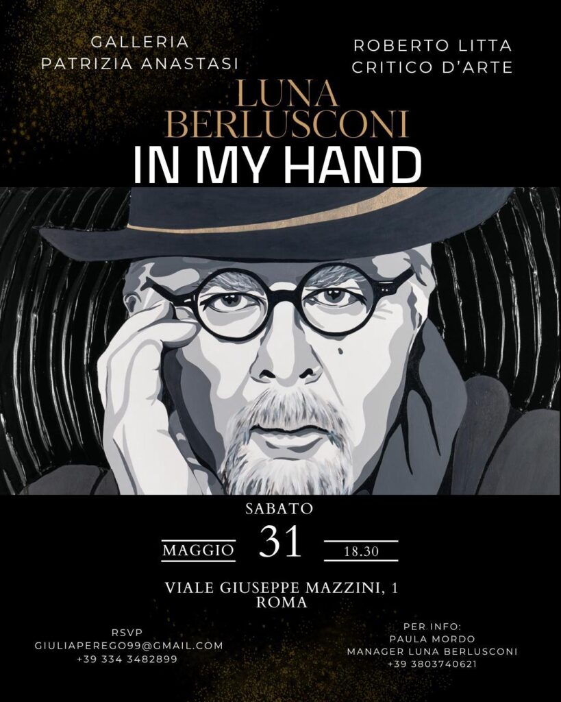 Locadina evento Luna Berlusconi